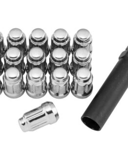 QuadBoss Spline Lug Nuts 12x1.5 - Silver