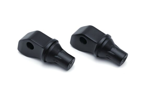 Kuryakyn Tapered Peg Adaptor Black (Pair)