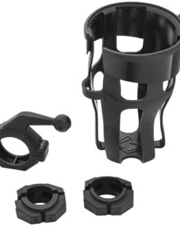 Universal Reflex Drink Holder With Bar Mount Black