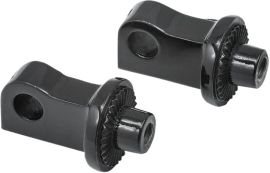 Kuryakyn Splined Peg Adapter Black (Pair)