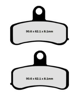 Lyndall Brakes Extreme Front Brake Pads 7256-X For Harley Davidson