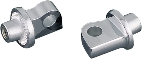 Kuryakyn Splined Male Mount Adapter Chrome (Pair)