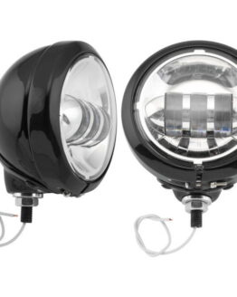 Letric Lighting 4.5in Chrome Passing Lamps LLC-PL-CB