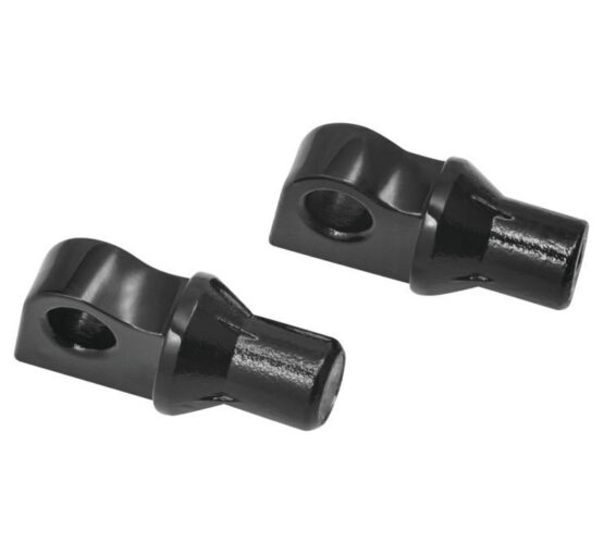 Kuryakyn Peg Adapter Male Mount Black Fits Harley-Davidson