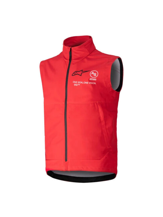 Alpinestars Youth Techstar Softshell Vest Bright Red MD