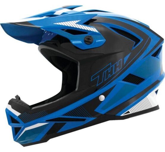 THH T-42 BMX Acceler Helmet Blue/White Small