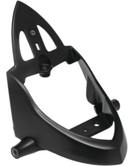 Rear Turn Signal & License Plate Mount Black by Kuryakyn