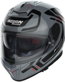 Nolan Helmets N80-8 Ally Helmet Slate Gray & Black Md