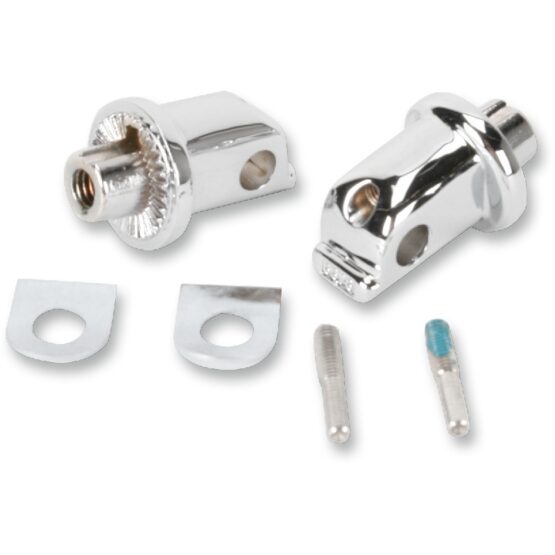 Kuryakyn Splined Peg Adapter Chrome Fits Indian & Victory