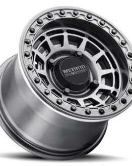 MR415 Beadlock 15x10 / 6+4/25mm / 4x156 / 132 CB Graphite Wheel - Graph. Ring