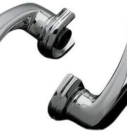 Kuryakyn Longhorn Offset Peg Mounts Chrome Pair