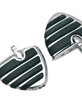 Kuryakyn ISO-Wing Mini Boards with Male Mount Adapter Chrome
