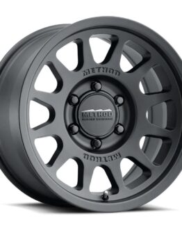 MR703 16x6.5 +90mm Offset 6x180 138.9mm CB Gloss Matte Black Wheel