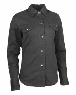 Speed Society Armored Moto Shirt Black Womens - 2XL