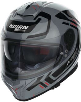 Nolan Helmets N80-8 Ally Helmet Slate Gray & Black 2XL