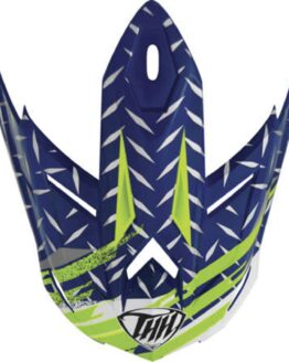 THH Helmets T710X Assault Replacement Visor Blue/Yellow