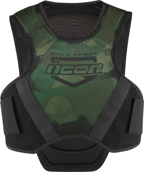 ICON Field Armor Softcore Vest XL/2XL Black/Green