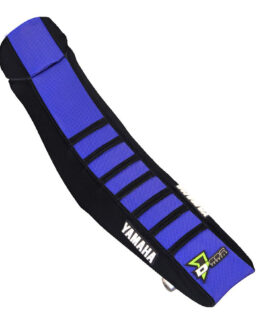 D'Cor Seat Cover Black/Blue with Black Ribs Fits 02-19 Yamaha YZ125/250