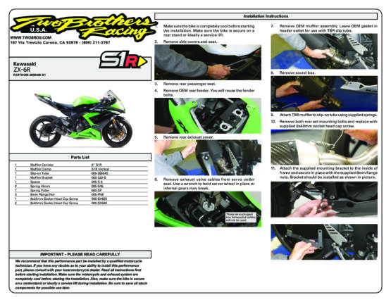 Hurricane Carbon/Black Slip On Exhaust - Image 2