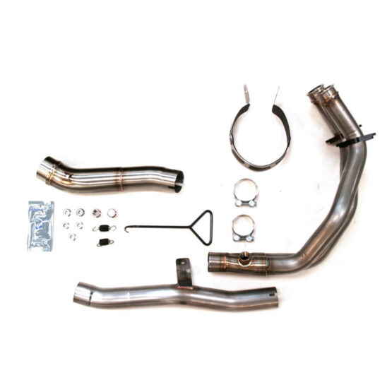 Two Brothers S1R Carbon Fiber Full Exhaust Fits 16-21 Honda CBR500R - Image 2