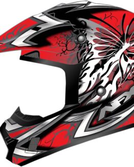 FX-17 Butterfly Helmet Matte Red Large