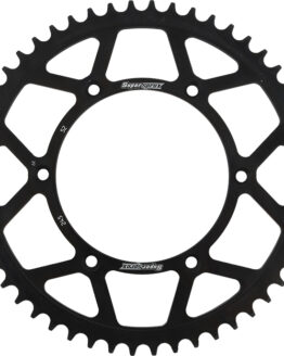 Supersprox Rear Steel Sprocket 52T Black Fits Yamaha