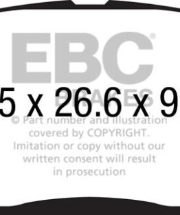 EBC Greenstuff Front Brake Pads DP22185 Fits 14+ Mazda 3 2.0 Japan Build