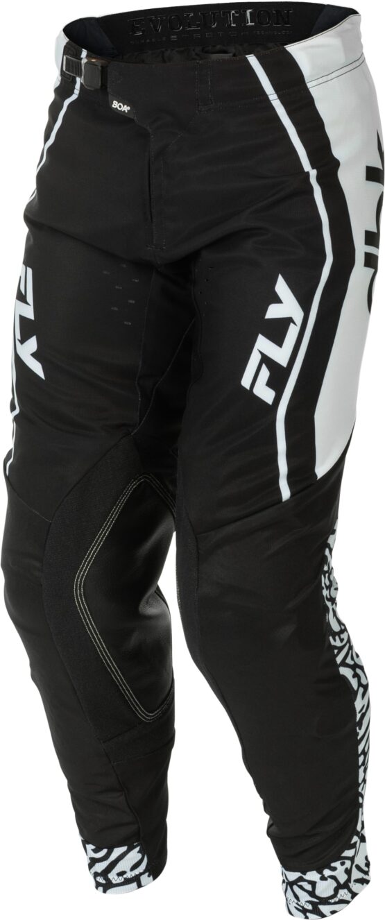 Fly Racing Evolution DST DBK Pants Black/White/Red Size 38