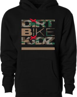 DBK Classic Camo Youth Hoodie Black XL