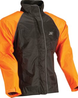 Z1R Women's Waterproof Jacket Black/Orange Large