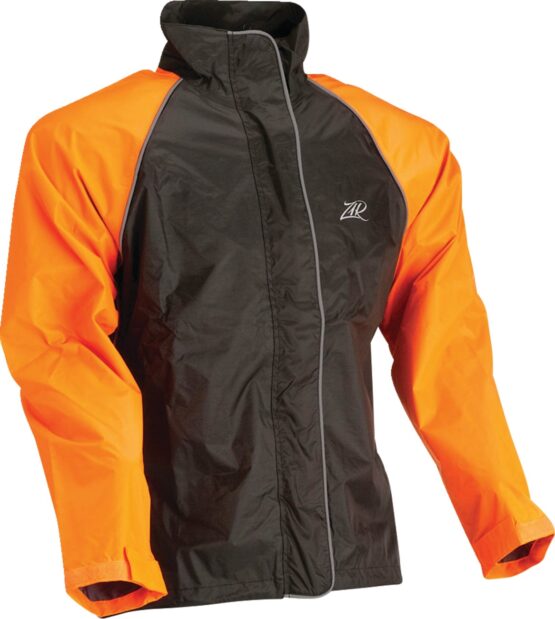 Z1R Women's Waterproof Jacket Black/Orange Large
