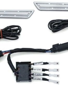 Kuryakyn LED Saddlebag Hinge Accents Chrome