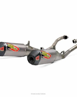 Ti-6 Pro Dual Titanium Full Exhaust w/ Carbon End Cap