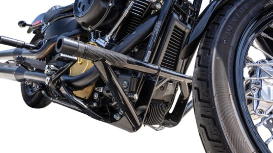 Burly Brand Brawler Kit Black For Harley Softail M8 18-24 - Image 2