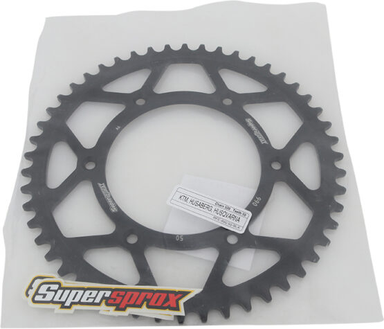 Supersprox Rear Steel Sprocket 50T Black Fits 93-20 KTM Husqvarna Husaberg - Image 2