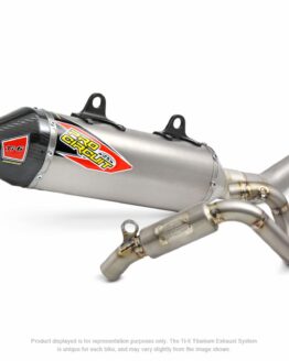Ti-6 Titanium Full Exhaust System w/ Carbon End Cap