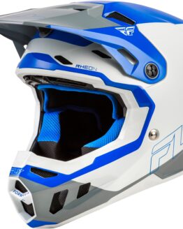 FLY Racing Formula CC Glide Helmet XS Blue/Light Grey/Grey