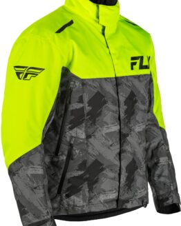 Fly Racing SNX Pro Jacket Hi-Vis/Black Large