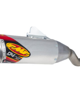Q4 Hex Slip On Exhaust Muffler w/ Spark Arrestor