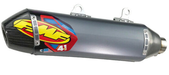 4.1 RCT Aluminum Slip On Exhaust w/ Carbon Cap