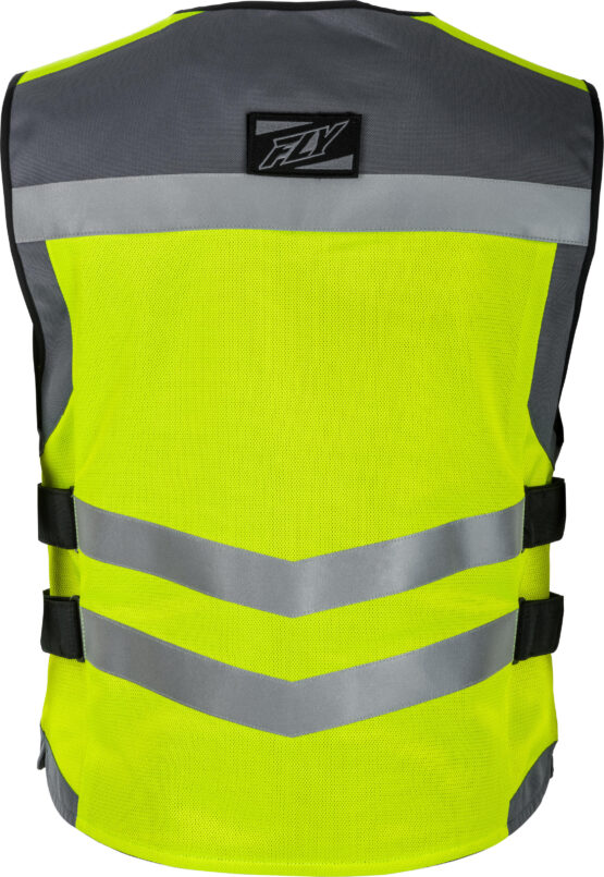 Fly Racing Fast Pass Vest Hi-Vis Yellow Small/Medium - Image 2