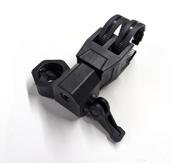 Whip Flag Mount - Folding Tube Mount for 1"-2" Cages w/ Cam Lock & Pivot Adjust - Image 2