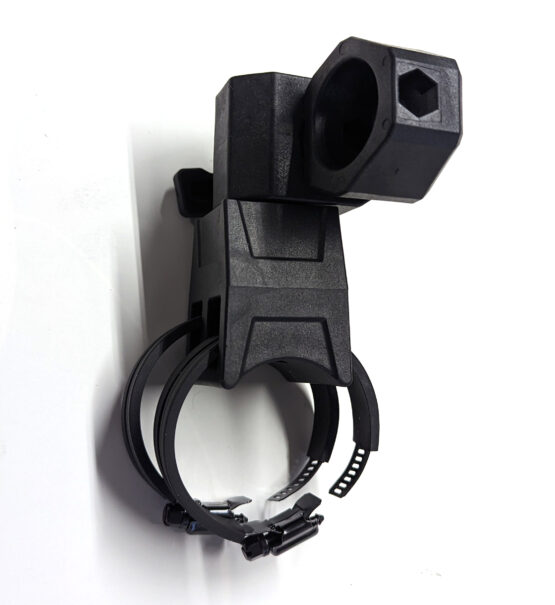 Whip Flag Mount - Folding Tube Mount for 1"-2" Cages w/ Cam Lock & Pivot Adjust - Image 4