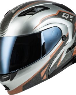 GMAX MD-01 Volta Modular Helmet Grey/Black/Copper 2X-Large