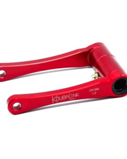 1.75" Lowering Link - Red, Lowers Rear Suspension 1.75 Inches