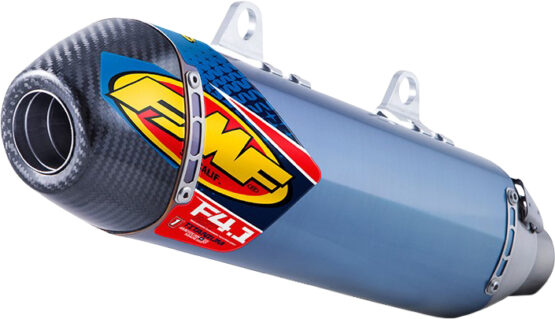 Blue Titanium Factory 4.1 RCT Slip On Exhaust