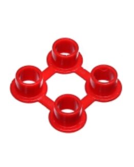 Shifter/Brake Pedal Bushing Red For Polaris XP 1000