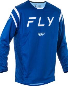 Fly Racing Kinetic Center Jersey Navy/White Medium