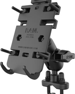 Quick-Grip Phone Mount with Handlebar U-Bolt Base - Short