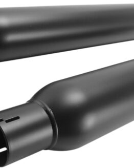 Cobra 4" Neighbor Hater Mufflers Black for FLH/FLT 17-22 Models